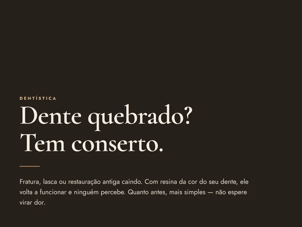 Dente quebrado ou lascado: tem conserto, e quanto antes melhor